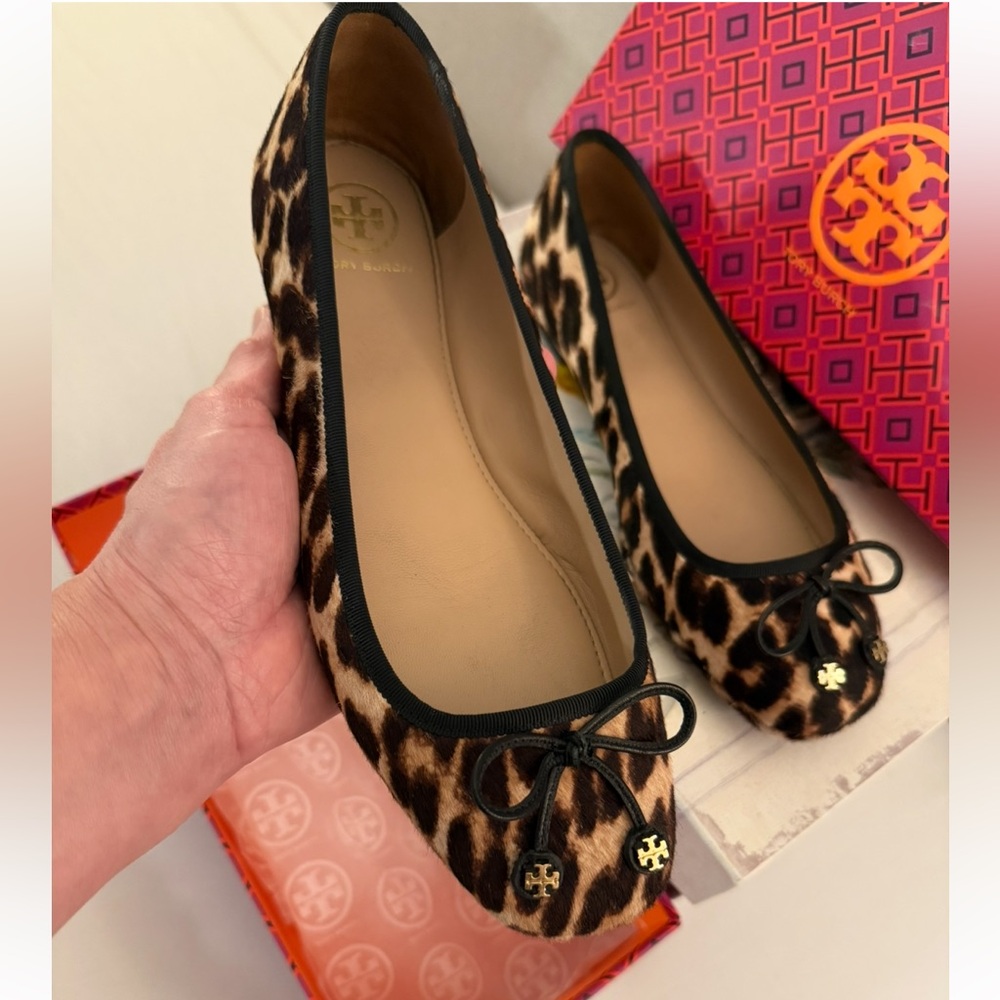 🐆🐯❤️ Tory Burch Leopard Ballet Slipper